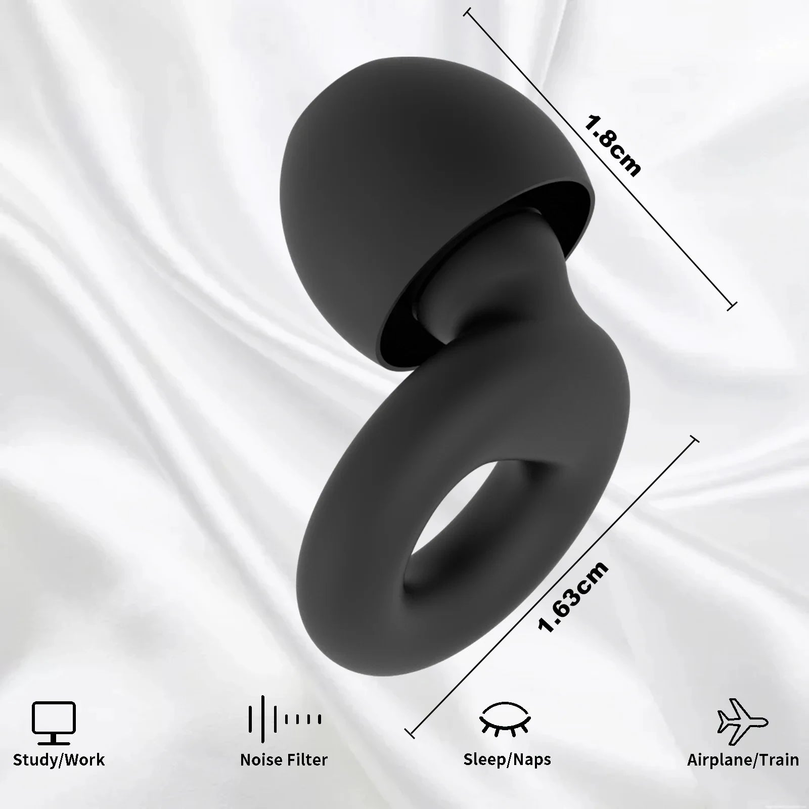 SomniBand SILQ Pro Earplugs